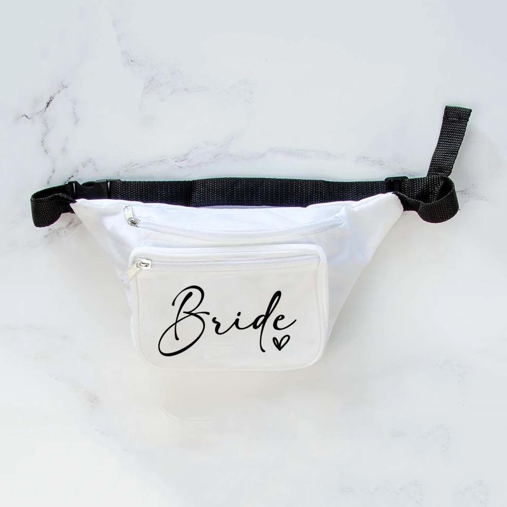 bride + team bride fanny packs - basil boutique