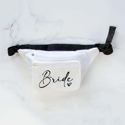 bride + team bride fanny packs - basil boutique