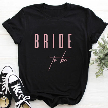 bride-to-be + her crew t-shirts - basil boutique