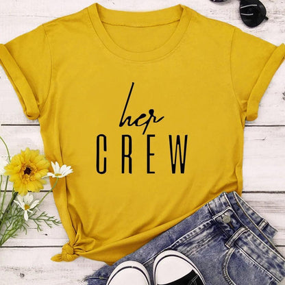 bride-to-be + her crew t-shirts - basil boutique