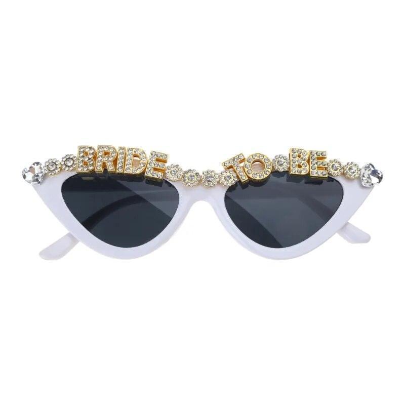 bride-to-be + team bride cateye sunglasses - basil boutique