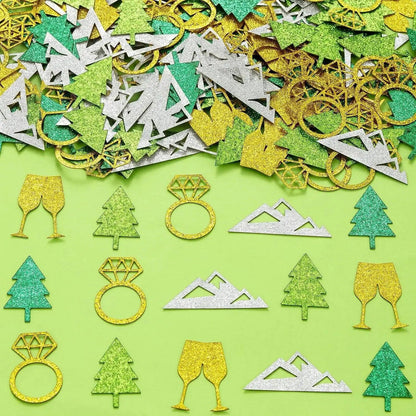 camp bachelorette confetti - basil boutique