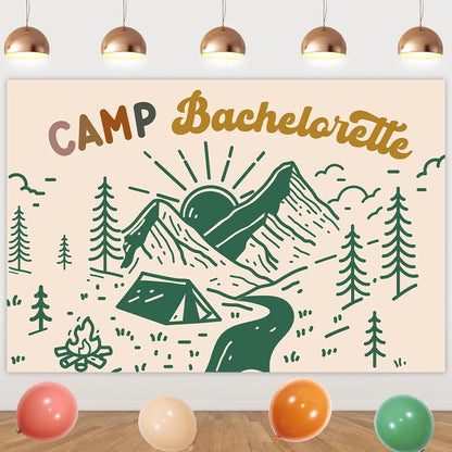 camp bachelorette decoration set - basil boutique