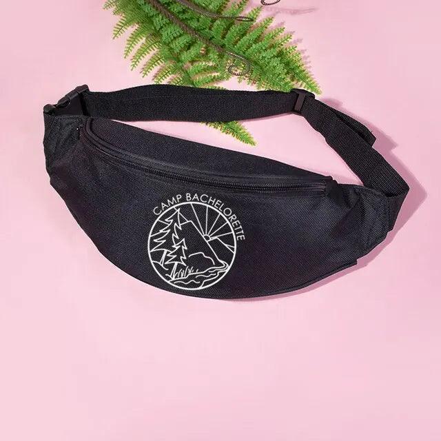 camp bachelorette fanny packs - basil boutique