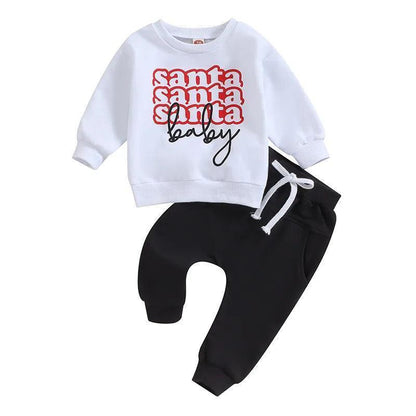 christmas kids outfits - basil boutique