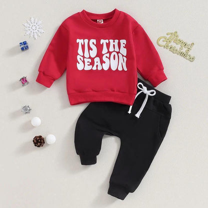 christmas kids outfits - basil boutique