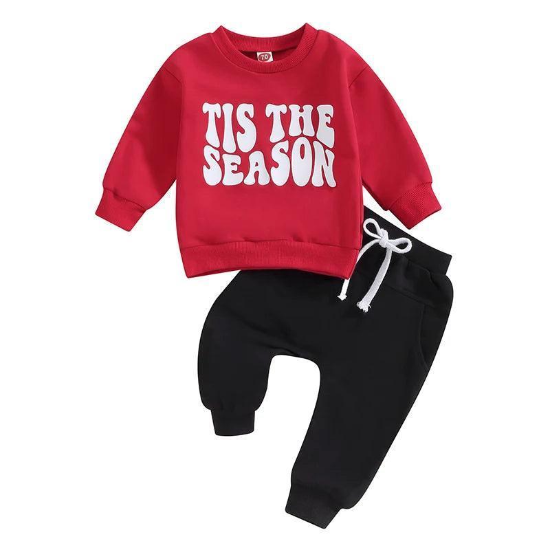 christmas kids outfits - basil boutique