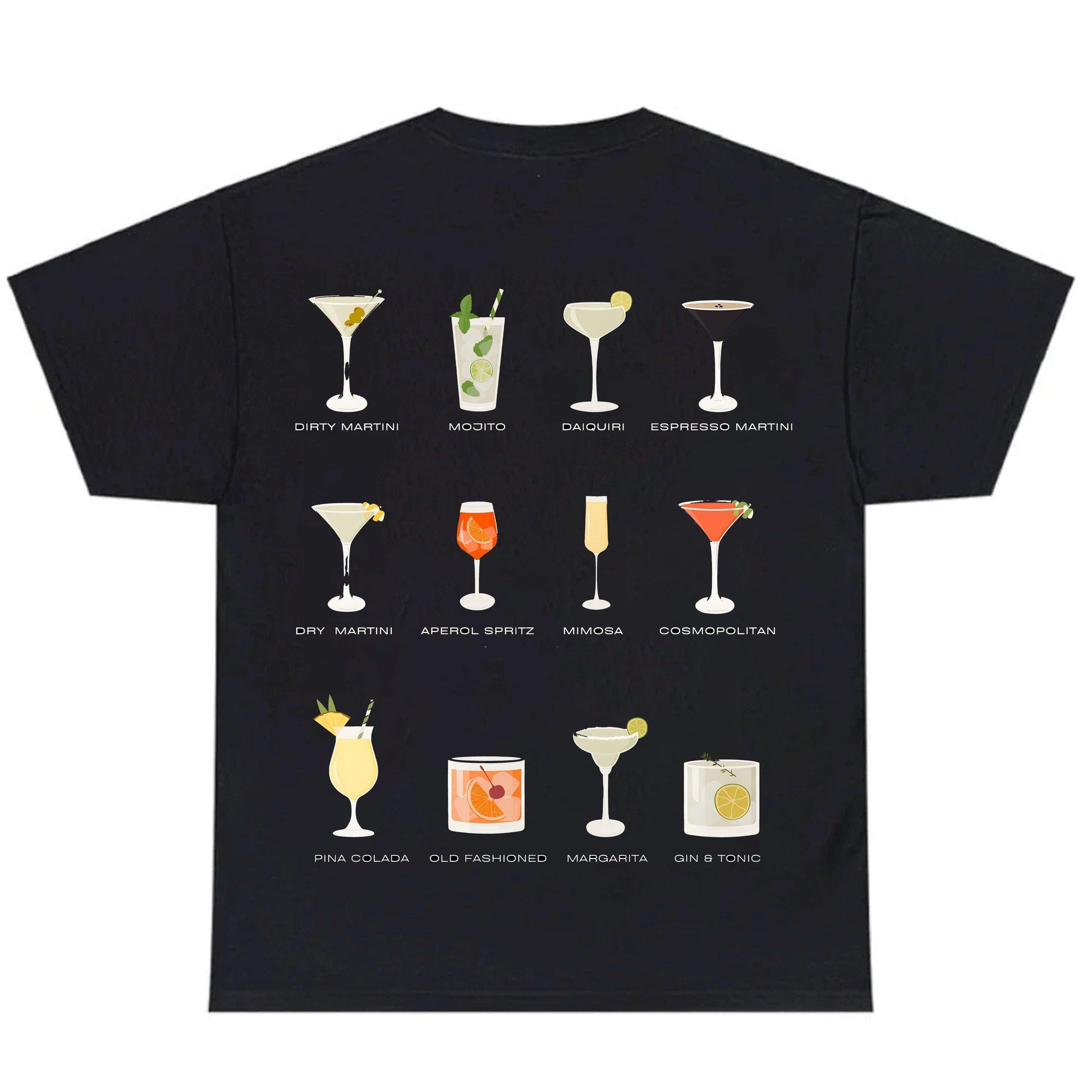 cocktail lover t-shirt - basil boutique