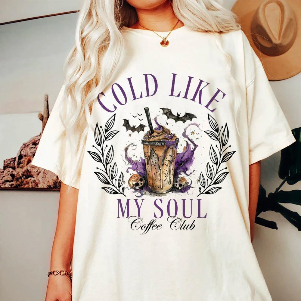 cold like my soul t-shirt - basil boutique