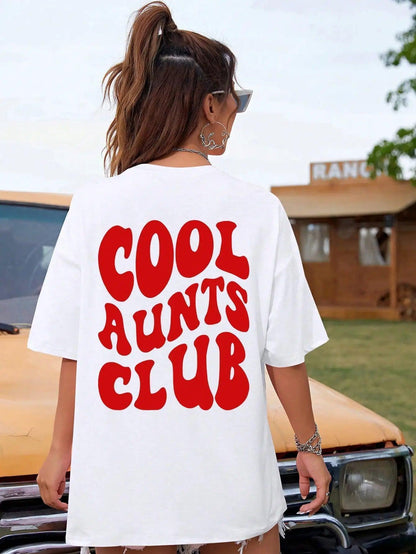 cool aunts club t-shirt - basil boutique