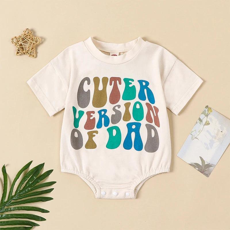 cool dad + mama onesie - basil boutique