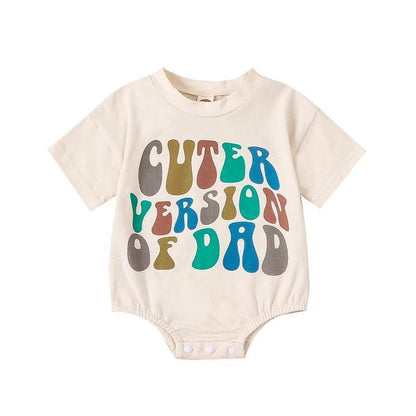 cool dad + mama onesie - basil boutique