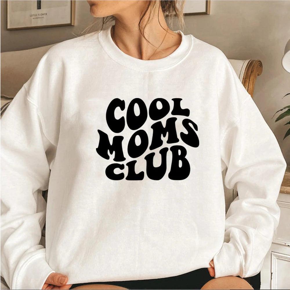 cool moms club crew sweatshirt - basil boutique