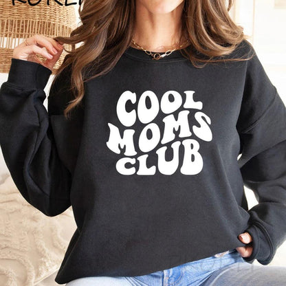 cool moms club crew sweatshirt - basil boutique