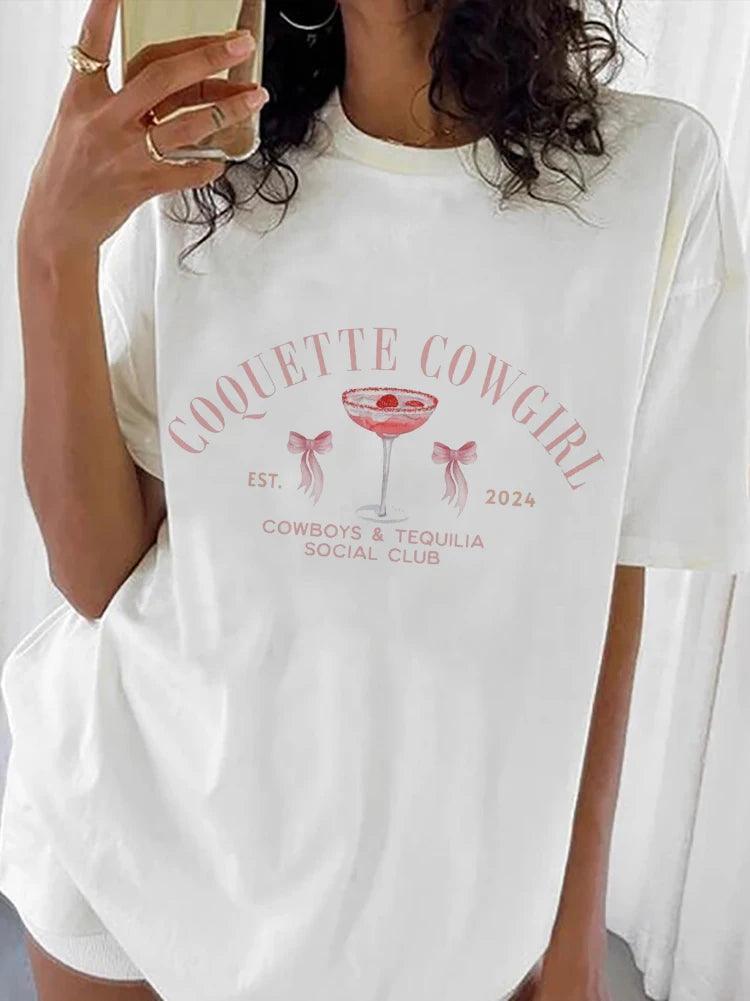 cowboys + tequila social club t-shirt - basil boutique