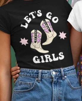 cowgirl bachelorette party t-shirts - basil boutique