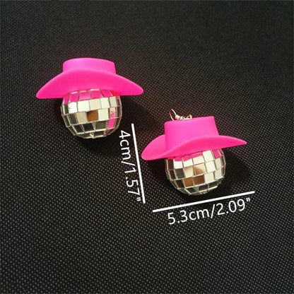 cowgirl disco earrings - basil boutique