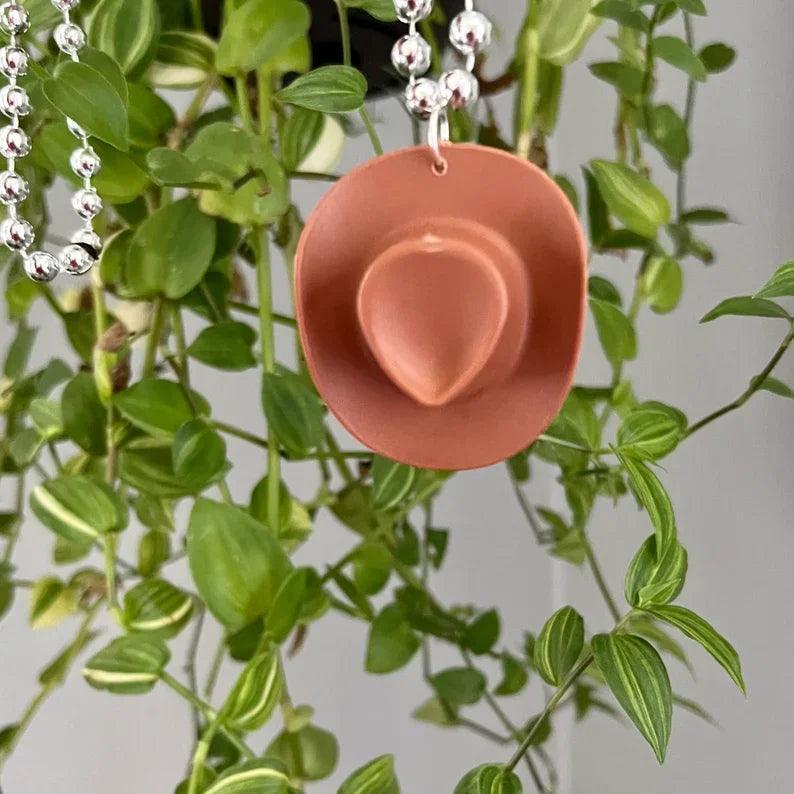 cowgirl hat necklaces - basil boutique