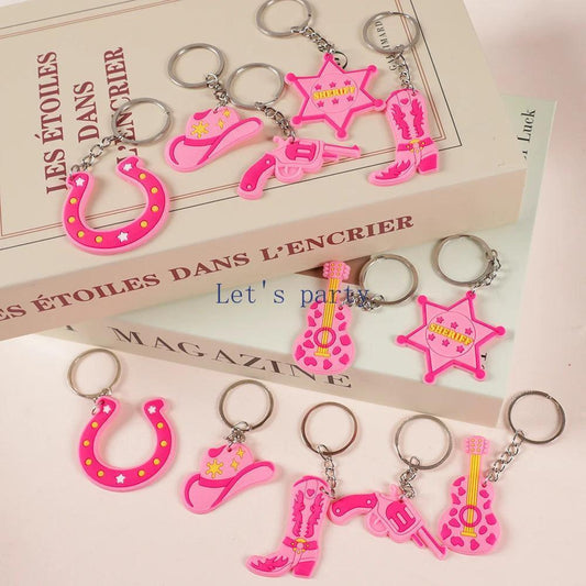 cowgirl keychains - basil boutique