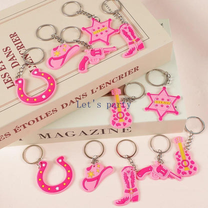 cowgirl keychains - basil boutique