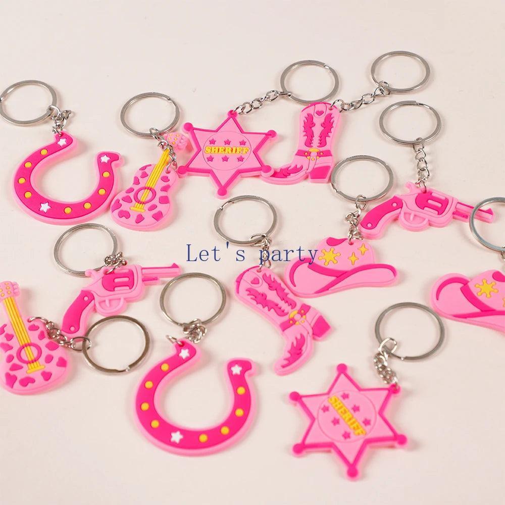 cowgirl keychains - basil boutique