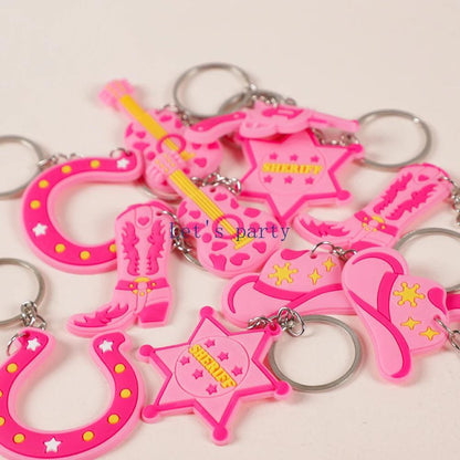 cowgirl keychains - basil boutique