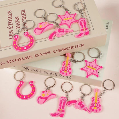 cowgirl keychains - basil boutique