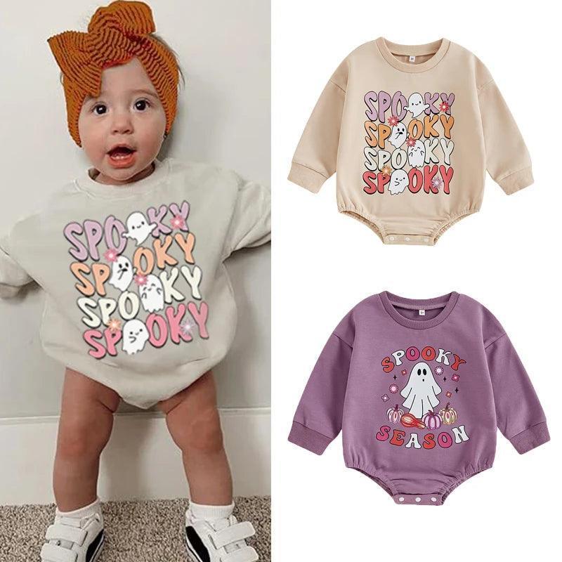 cute + spooky onesies - basil boutique