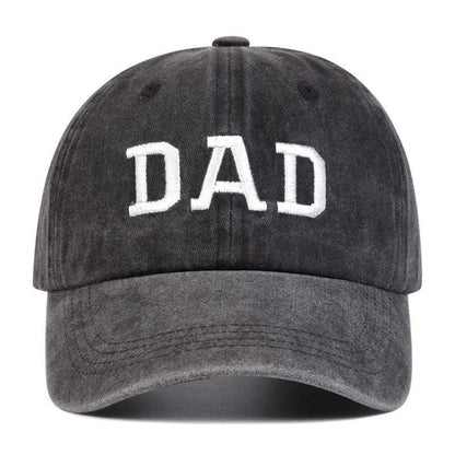 dad + mom embroidered baseball hats - basil boutique