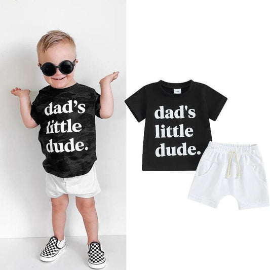 dad's little dude set - basil boutique