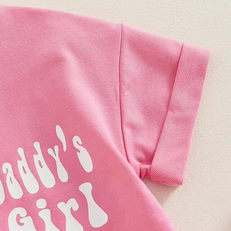 daddy's boy + girl retro onesie - basil boutique