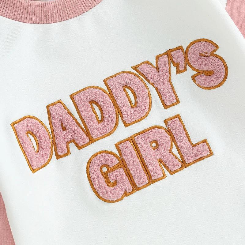 daddy's girl patch onesie - basil boutique