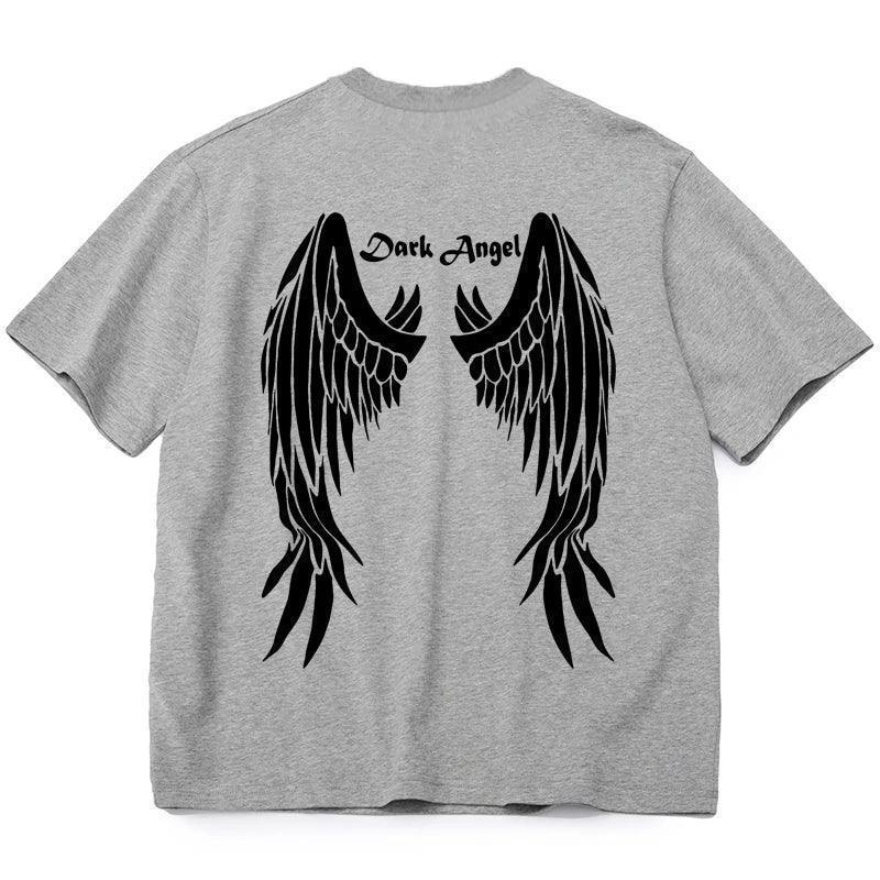 dark angel gothic t-shirt - basil boutique