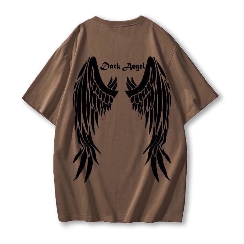 dark angel gothic t-shirt - basil boutique