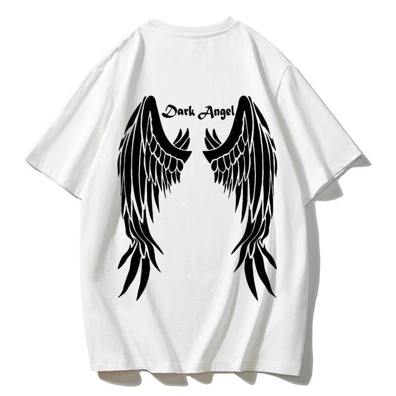 dark angel gothic t-shirt - basil boutique