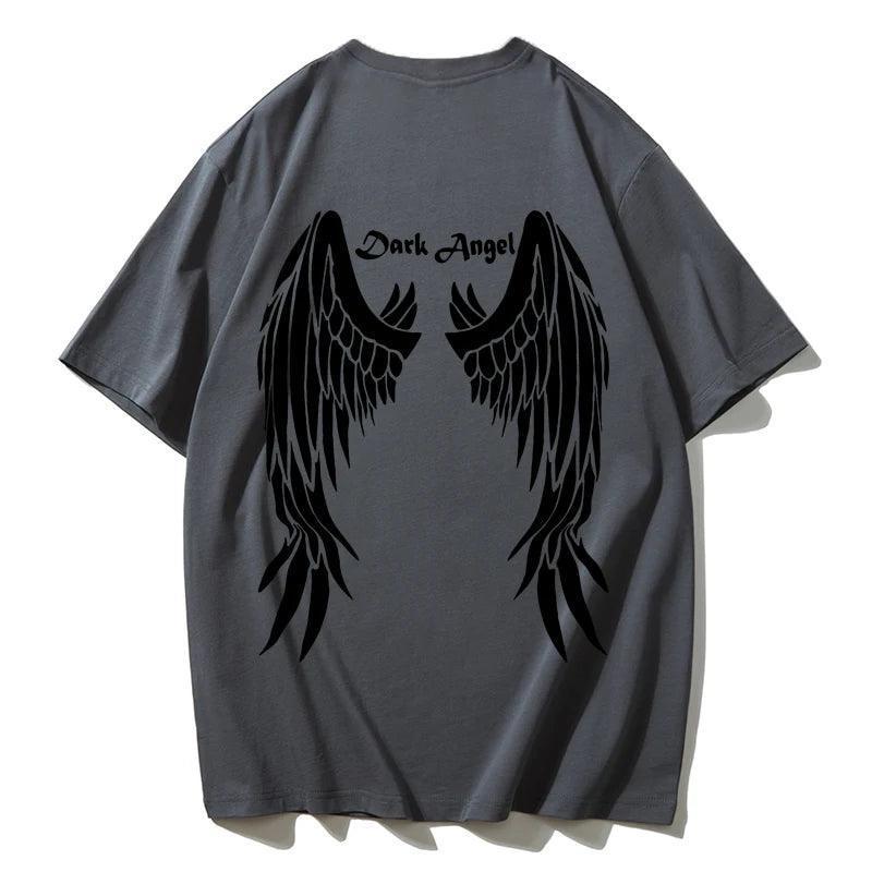 dark angel gothic t-shirt - basil boutique