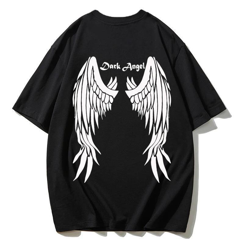 dark angel gothic t-shirt - basil boutique