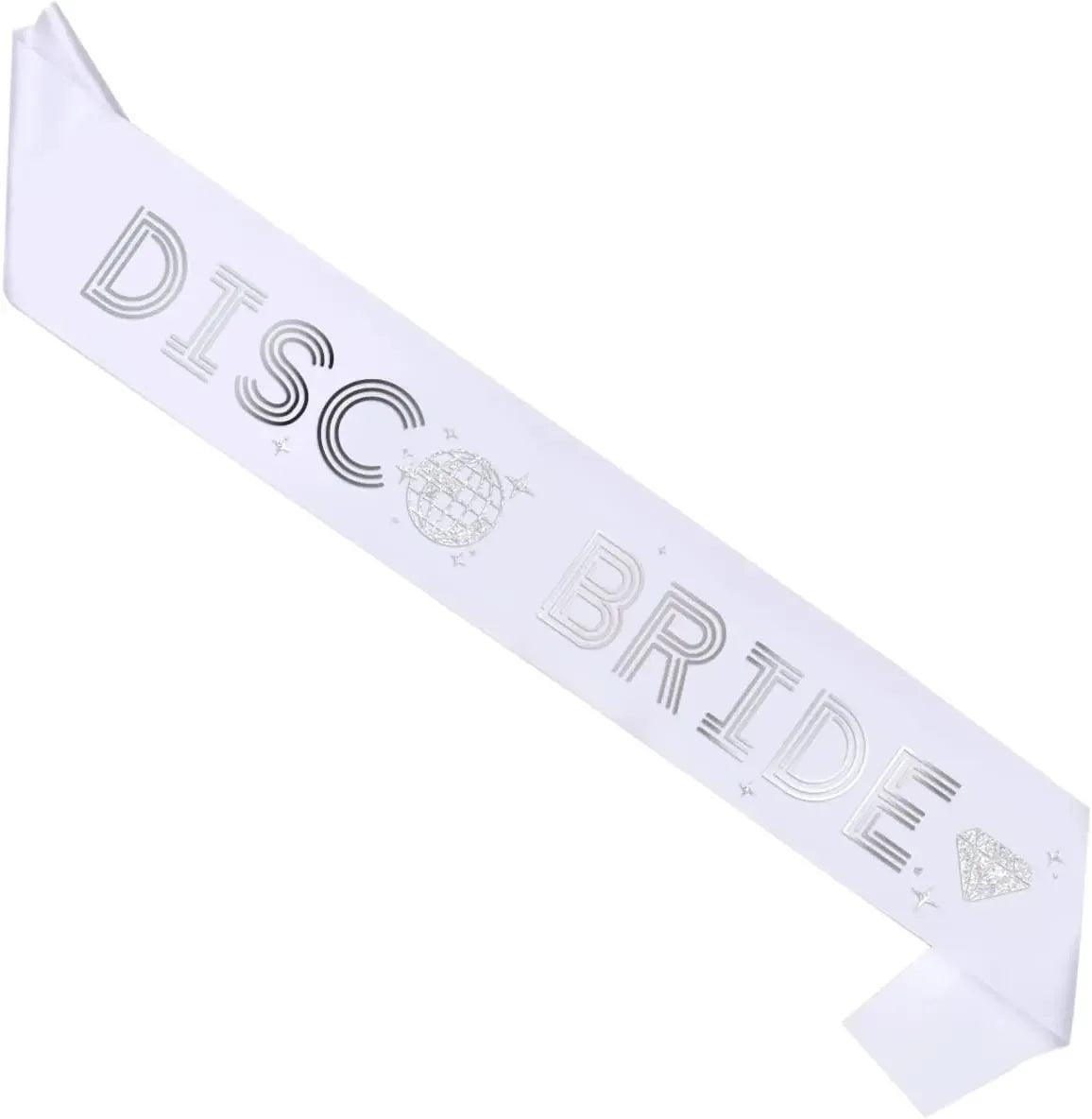 Silver Bachelorette Party Decorations, Bride To Be Sash, Bridal Shower, Last Disco, Cowgirl, Hen Party Supplies - basil boutique