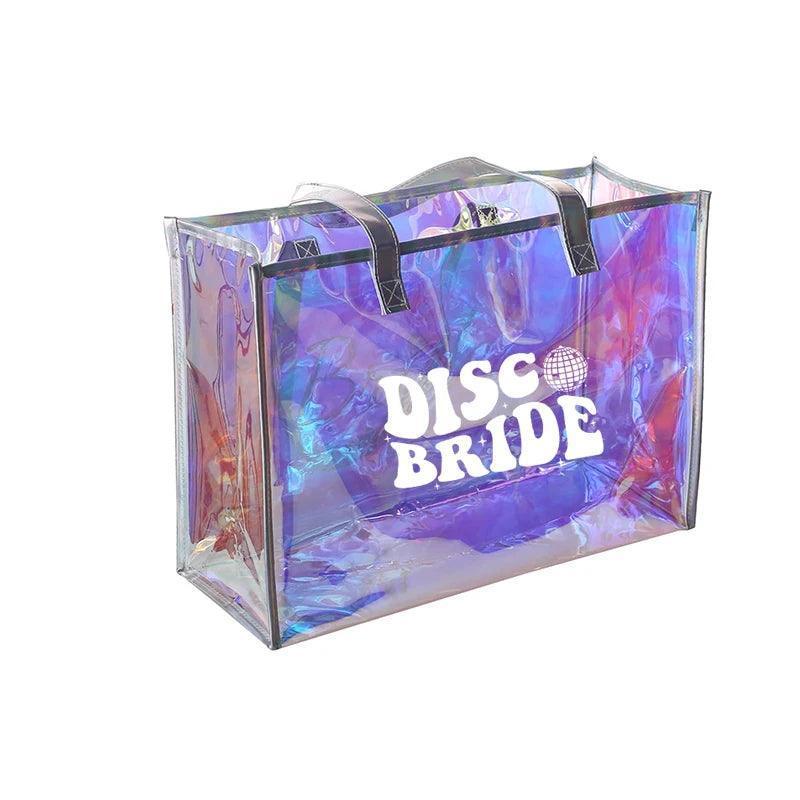 disco bride tote bag - basil boutique