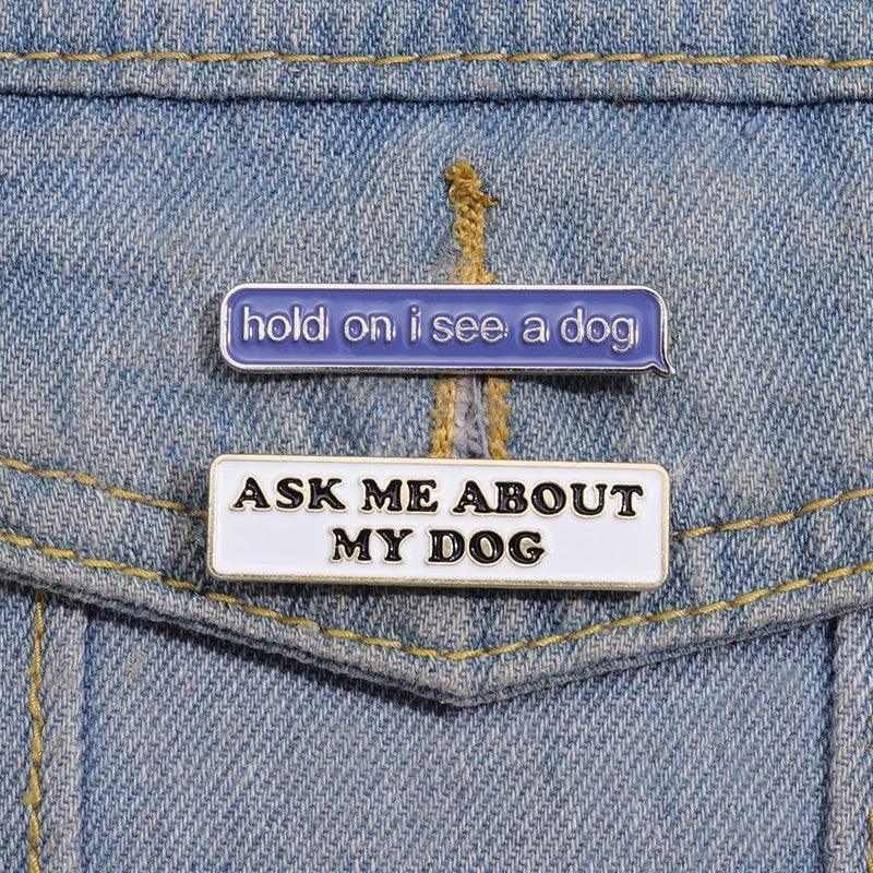 dog mom pins - basil boutique