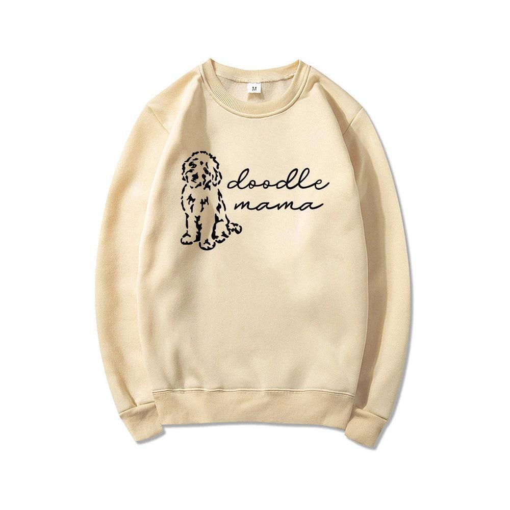 doodle mama crew sweatshirt - basil boutique