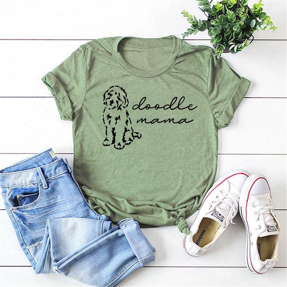 doodle mama t-shirt - basil boutique