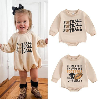 fashionably football onesies - basil boutique