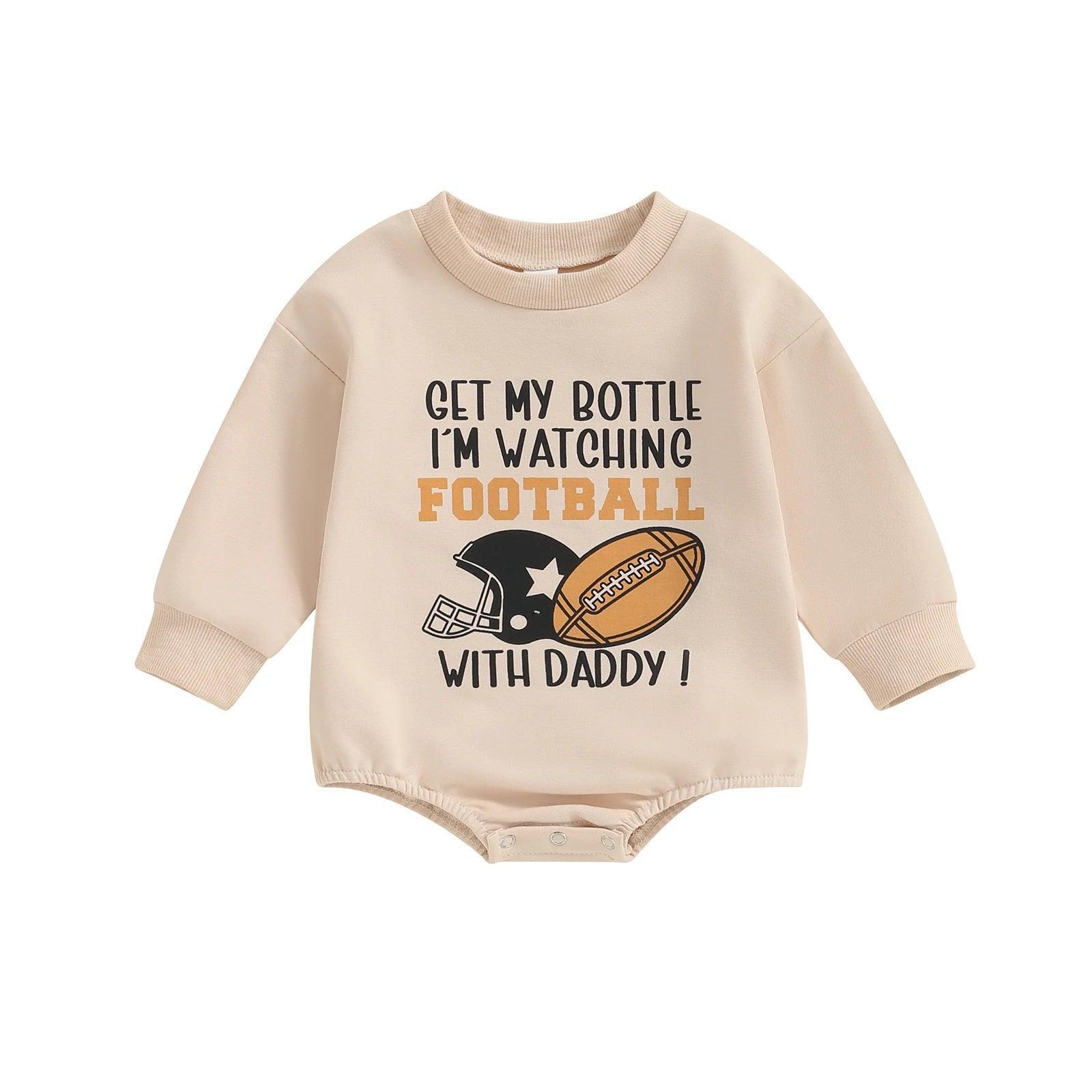 fashionably football onesies - basil boutique