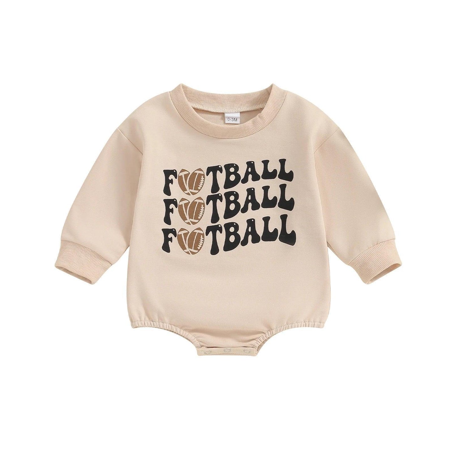 fashionably football onesies - basil boutique