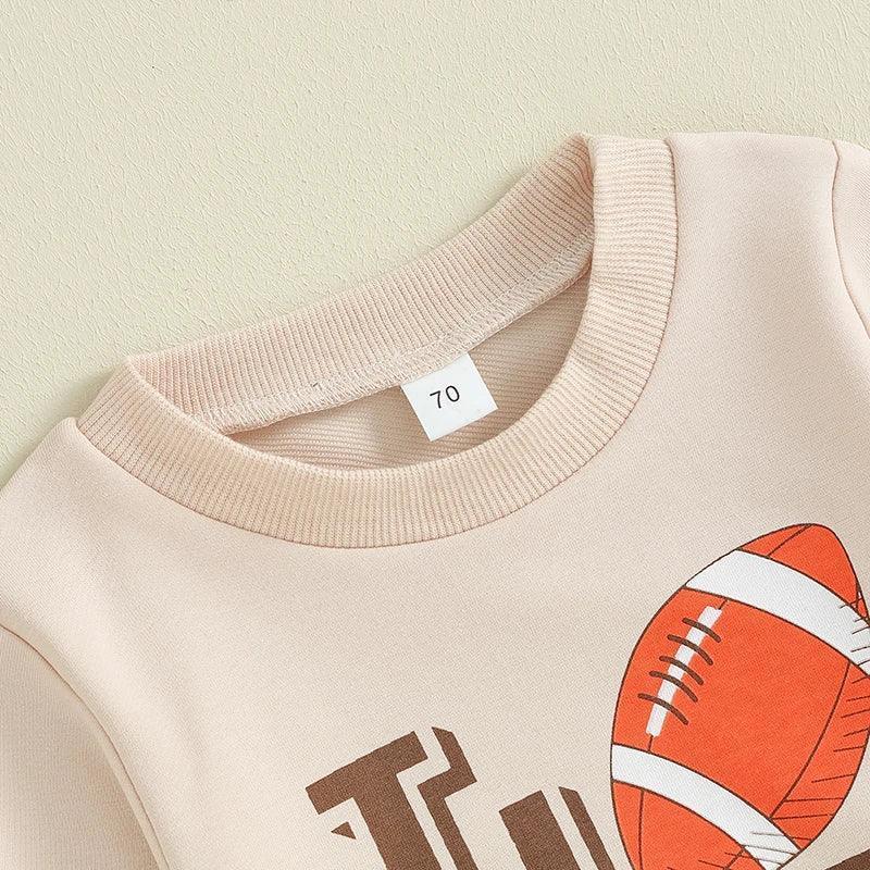 football love kids outfit - basil boutique