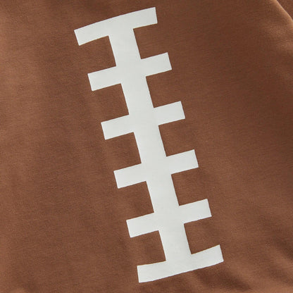 football onesie - basil boutique