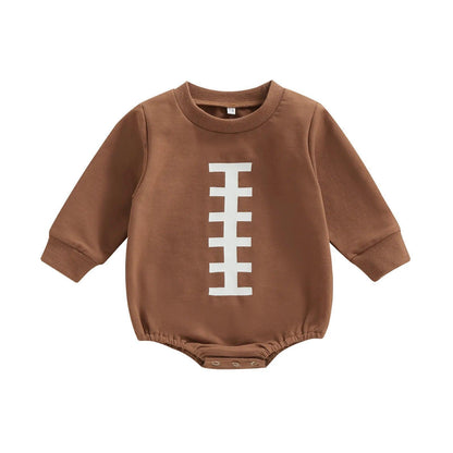 football onesie - basil boutique