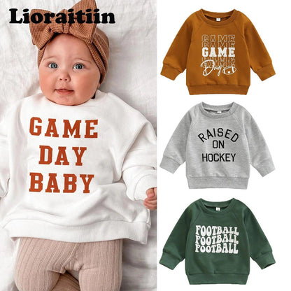 game day baby onesies - basil boutique