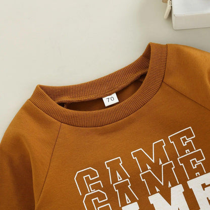 game day baby onesies - basil boutique